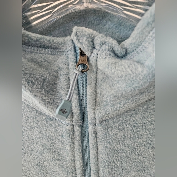 Eddie Bauer Blue Fleece pull over size XL - Picture 3 of 6